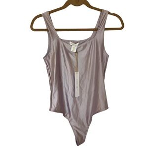 House of Harlow Women's Silver Bodysuit‎ 1960 sz x-small NWT